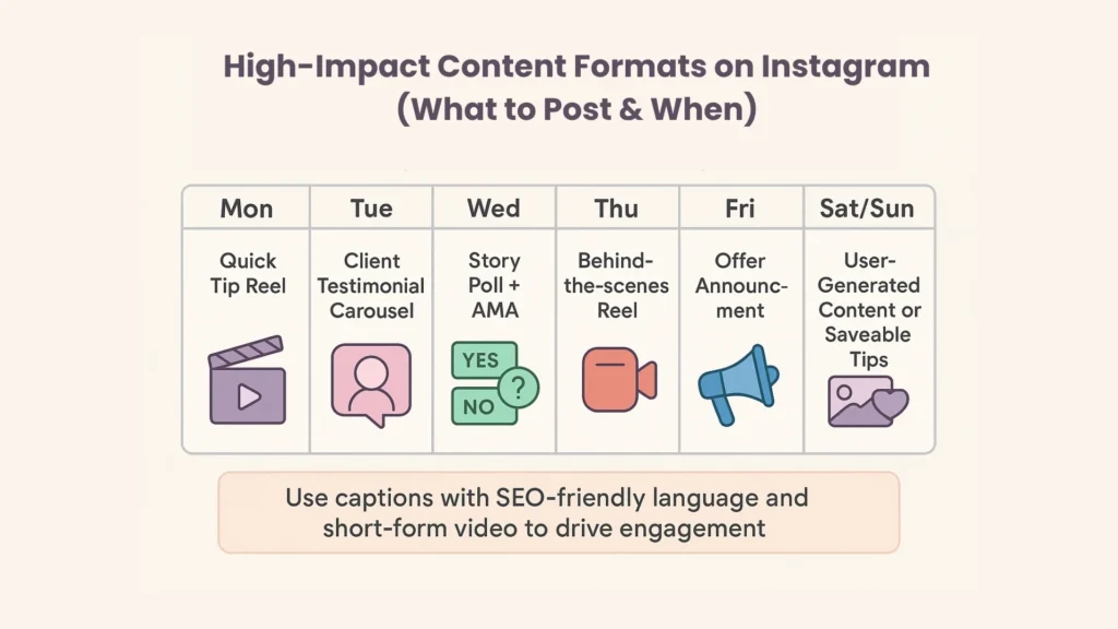 High-Impact Content Formats on Instagram