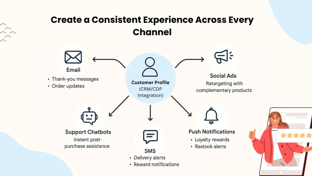 Omnichannel Post-Purchase Flow Map